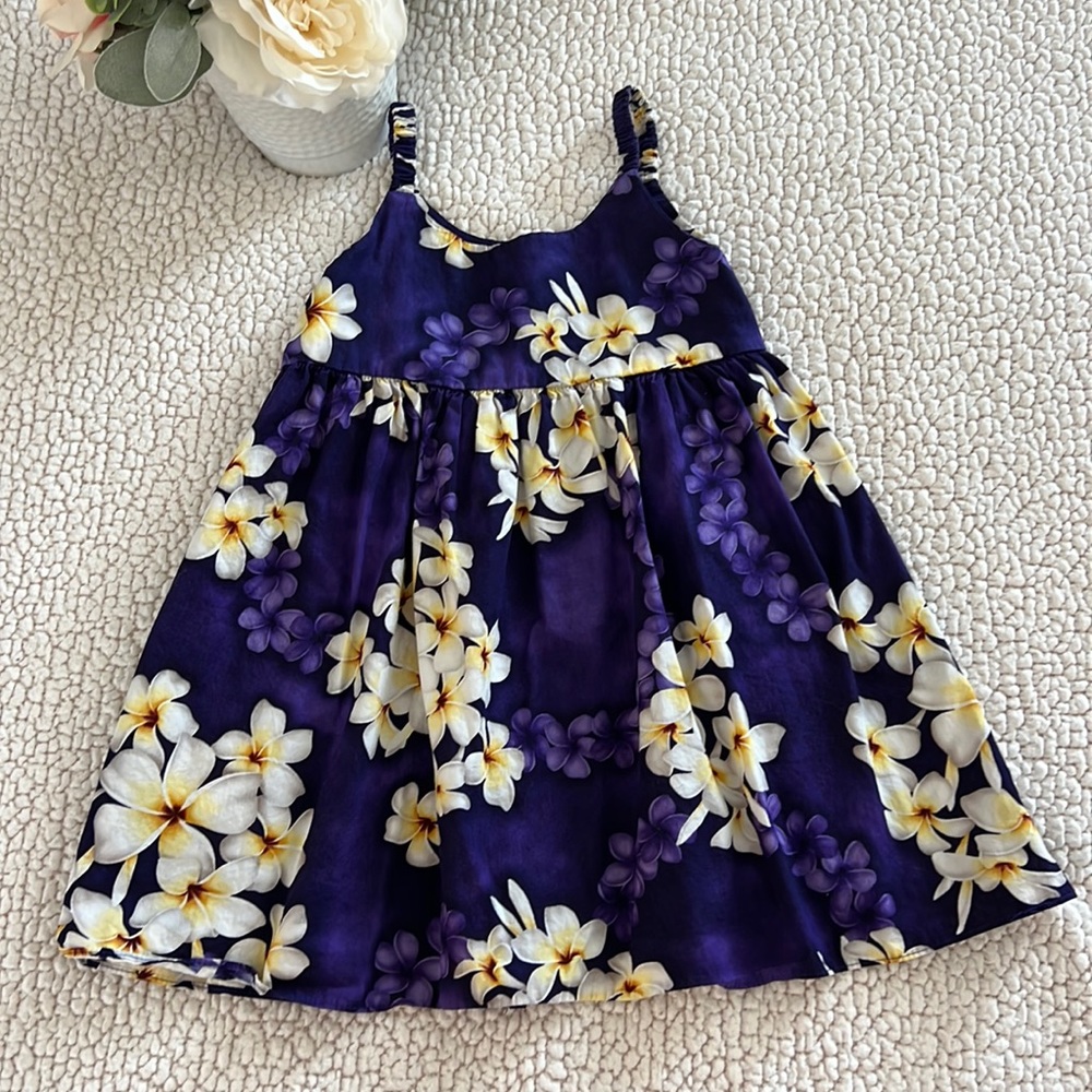 Girls Hawaiian dress size 5 Made in Hawaii 100% cotton